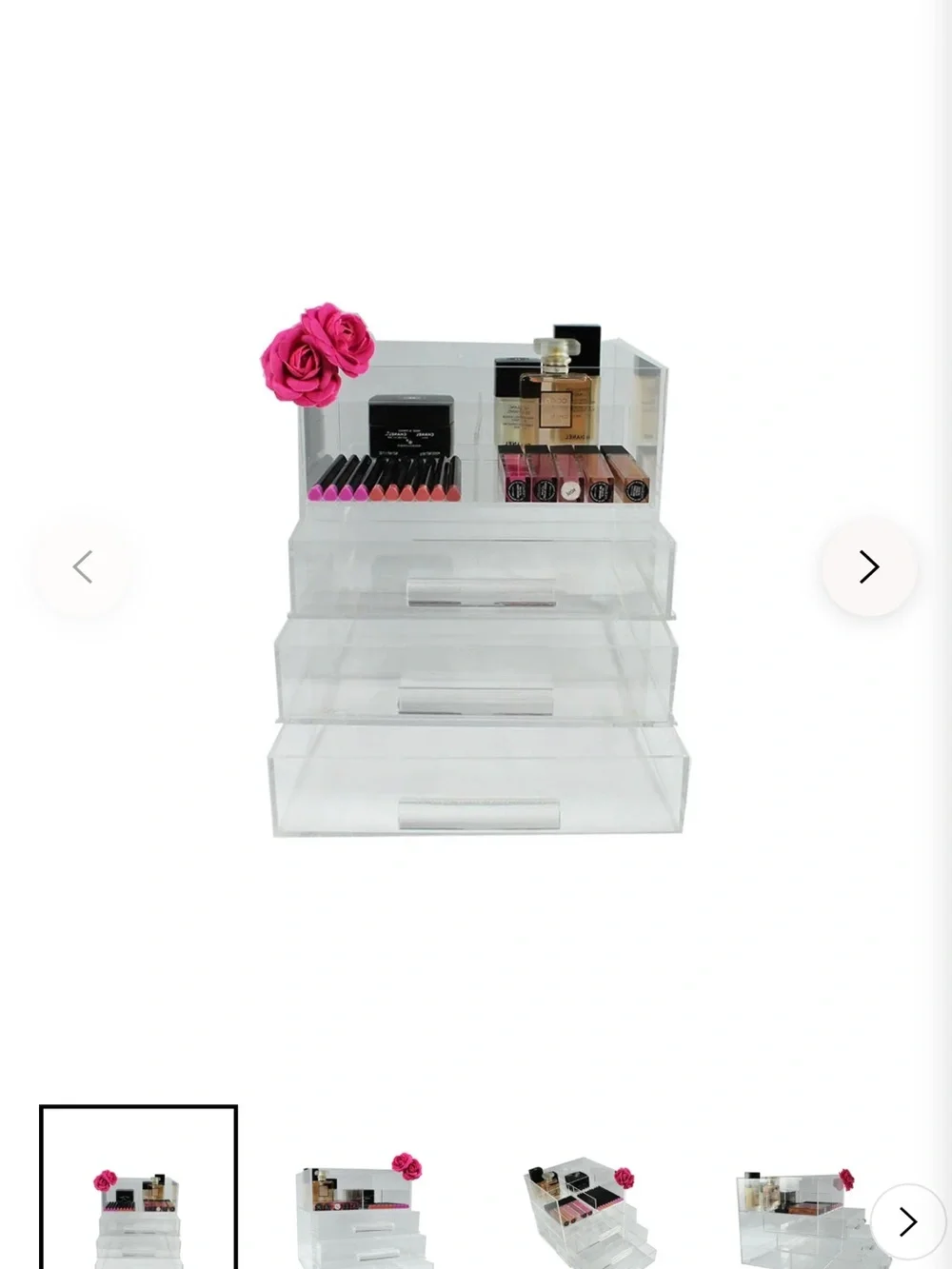 Icebox clear acrylic